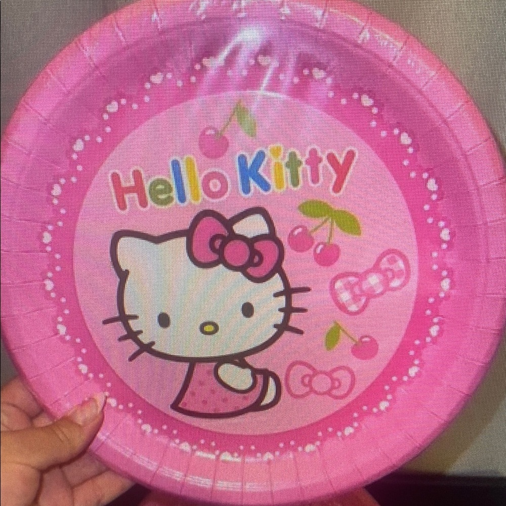 Hello Kitty Plates